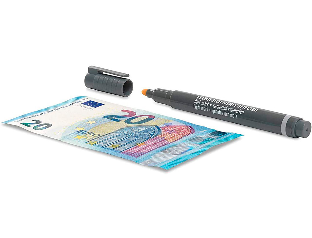 STYLO DETECTEUR FAUX BILLETS SAFESCAN-30 PRESENTOIR DE 10 PIECES