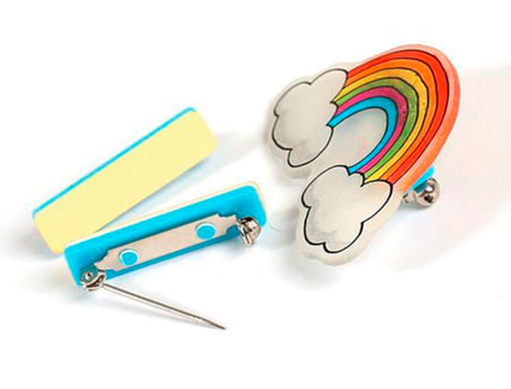 KIT CREATIFS KIDS POSCA FILLES KAWAI 4 FEUILLES DE    PLASTIQUE DINGUE AVEC         MARQUEURS