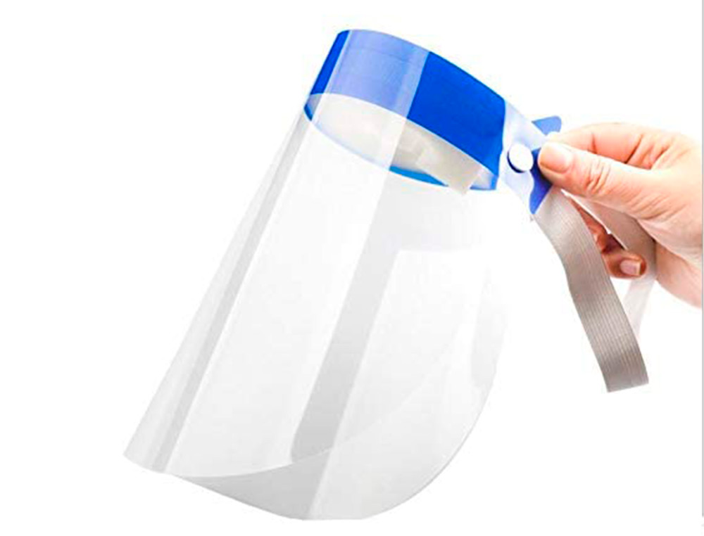 VISIERE DE PROTECTION AMOVIBLE PAPERFLOW ANTI REFLET ANTI BUEE LAVABLE SYSTEME DE REGLAGE 54/64CM LOT 25 UNITES