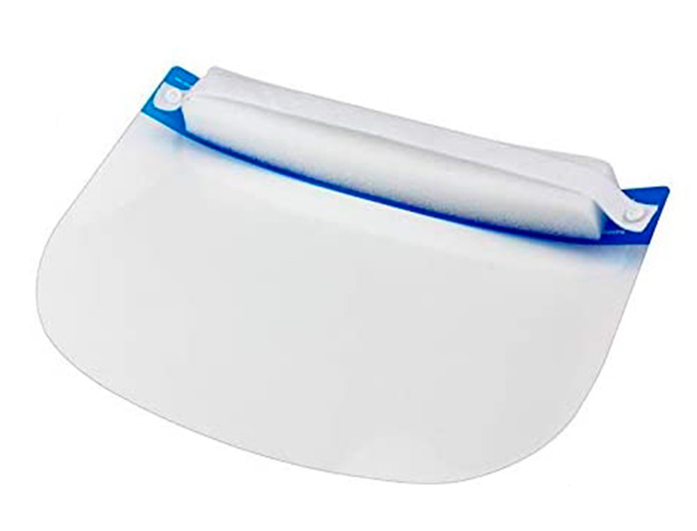 VISIERE DE PROTECTION AMOVIBLE PAPERFLOW ANTI REFLET ANTI BUEE LAVABLE SYSTEME DE REGLAGE 54/64CM LOT 25 UNITES