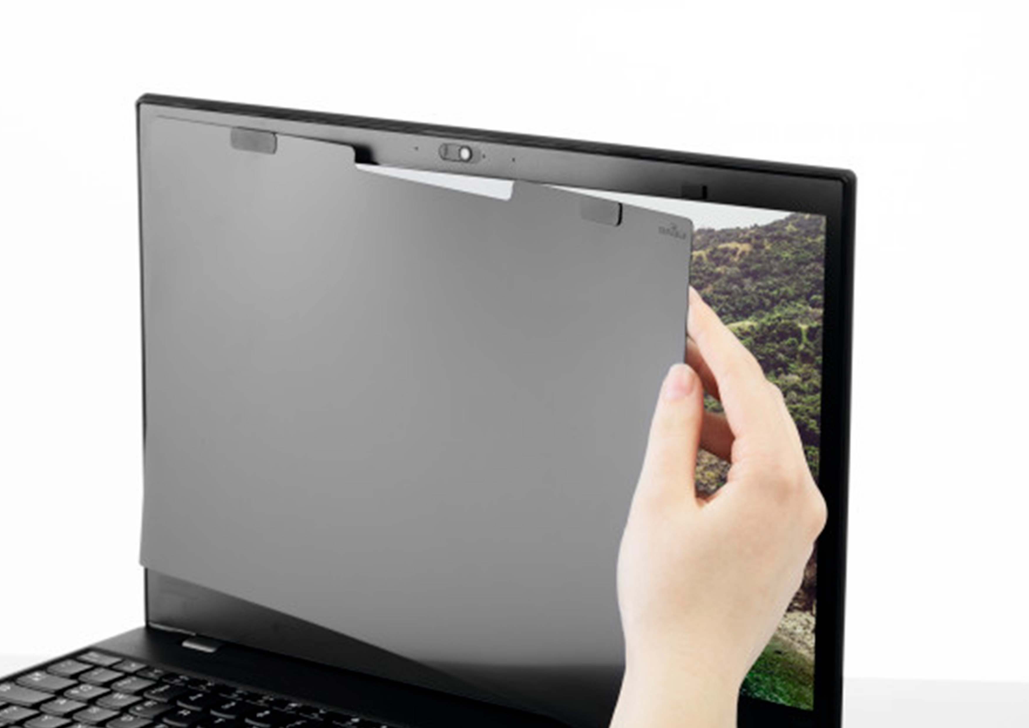 FILTRE CONFIDENTIALITE MAGNETIQUE DURABLE 13,3'' VISION CLAIRE FACE A L ECRAN OBSCURE SUR LES COTES