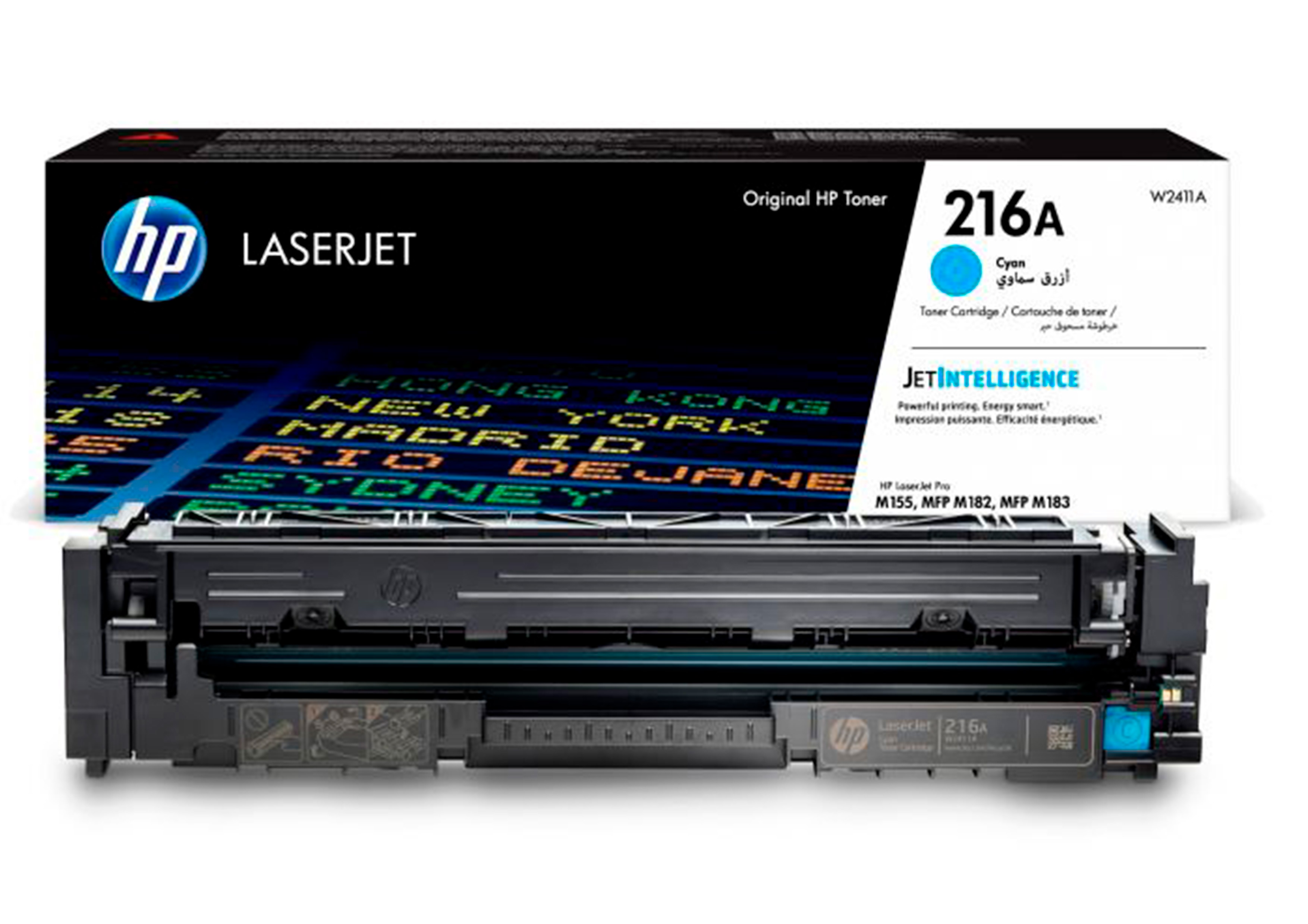TONER LASER HP 216A COULEUR CYAN 850 PAGES
