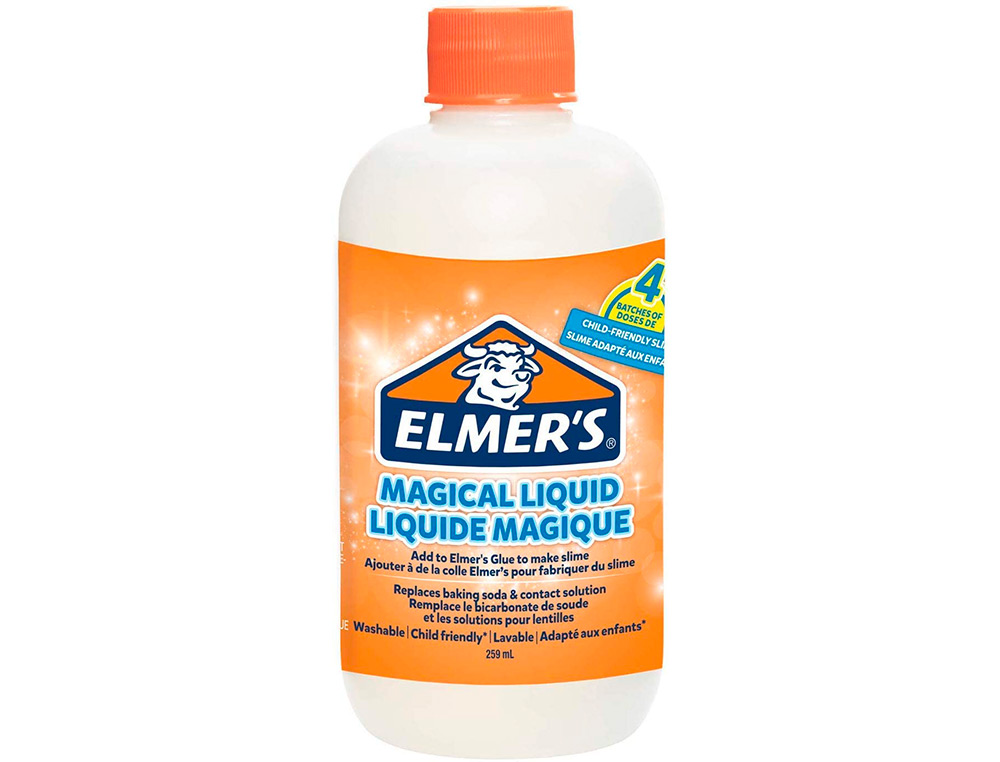 KIT STARTER POUR SLIME ELMER'S MINI 4 PIECES 1 FLACON DE COLLE 147ML 1 LIQUIDE MAGIQUE 68ML 2 COLLES