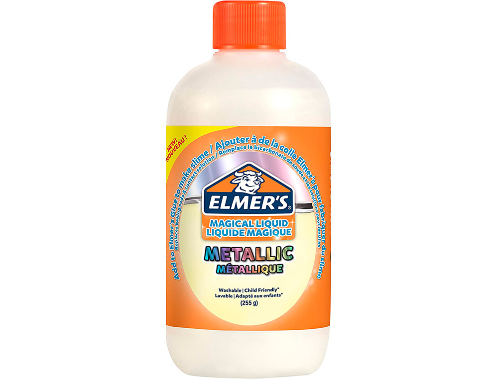LIQUIDE MAGIQUE POUR SLIME ELMERS METALLIQUE FLACON 259ML