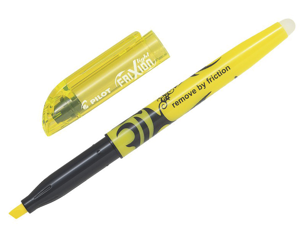 SURLIGNEUR PILOT FRIXION LIGHT FLUO NATURAL POINTE MOYENNE BISEAUTEE POCHETTES DE 6 FLUO ASSORTIS