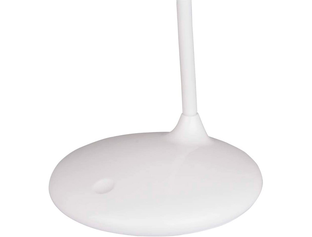 LAMPE DE BUREAU UNILUX LED NELLY SANS FIL BATTERIE CABLE USB 400 LUMEN CLASSE ENERGETIQUE A COLORIS BLANC