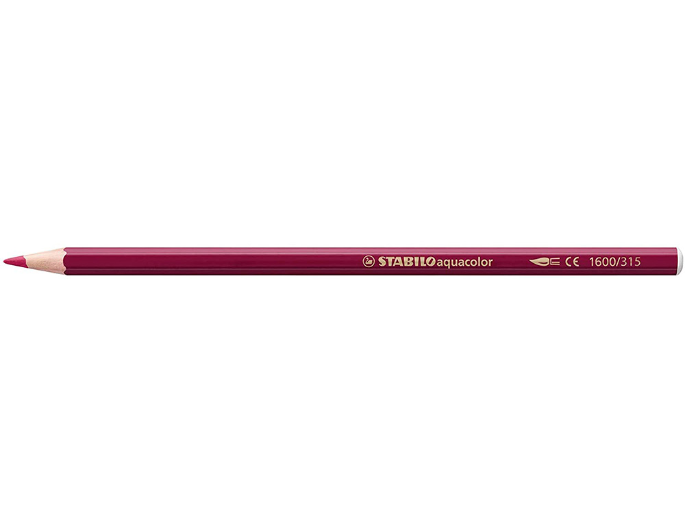 CRAYON DE COULEUR STABILO AQUACOLOR ARTY AQUARELLABLE MINE SOLIDE 2,8MM ETUI CARTON 24 UNITES