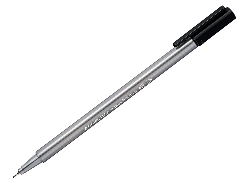 ETUI STAEDTLER TRIPLUS MULTI SET 1 FEUTRE NOIR 1 STYLO-BILLE BLEU 1 PORTE-MINE 1 SURLIGNEUR JAUNE ET 1 REGLE