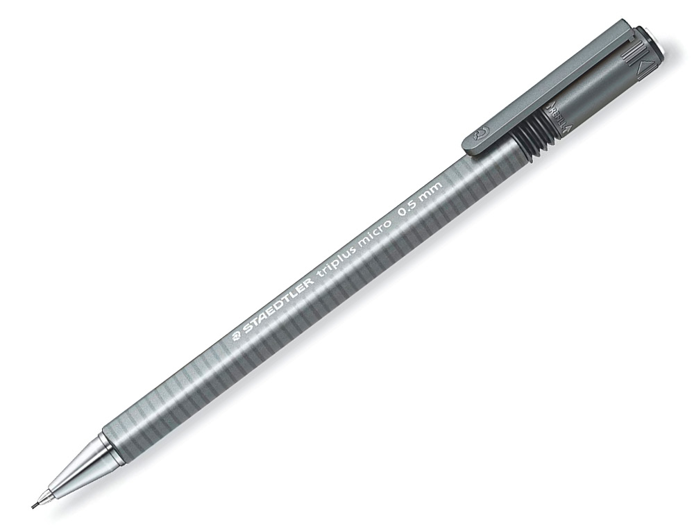 ETUI STAEDTLER TRIPLUS MULTI SET 1 FEUTRE NOIR 1 STYLO-BILLE BLEU 1 PORTE-MINE 1 SURLIGNEUR JAUNE ET 1 REGLE