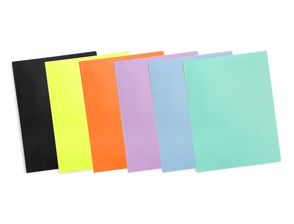 PROTEGE-DOCUMENTS LIDERPAPEL POLYPROPYLENE COUVERTURE FLEXIBLE 60 POCHETTES FIXES A4 220X297MM VERT POMME