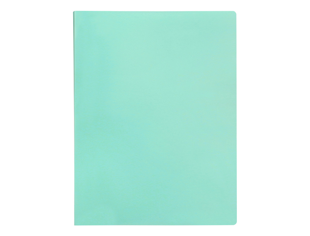 PROTEGE-DOCUMENTS LIDERPAPEL POLYPROPYLENE COUVERTURE FLEXIBLE 60 POCHETTES FIXES A4 220X297MM VERT POMME