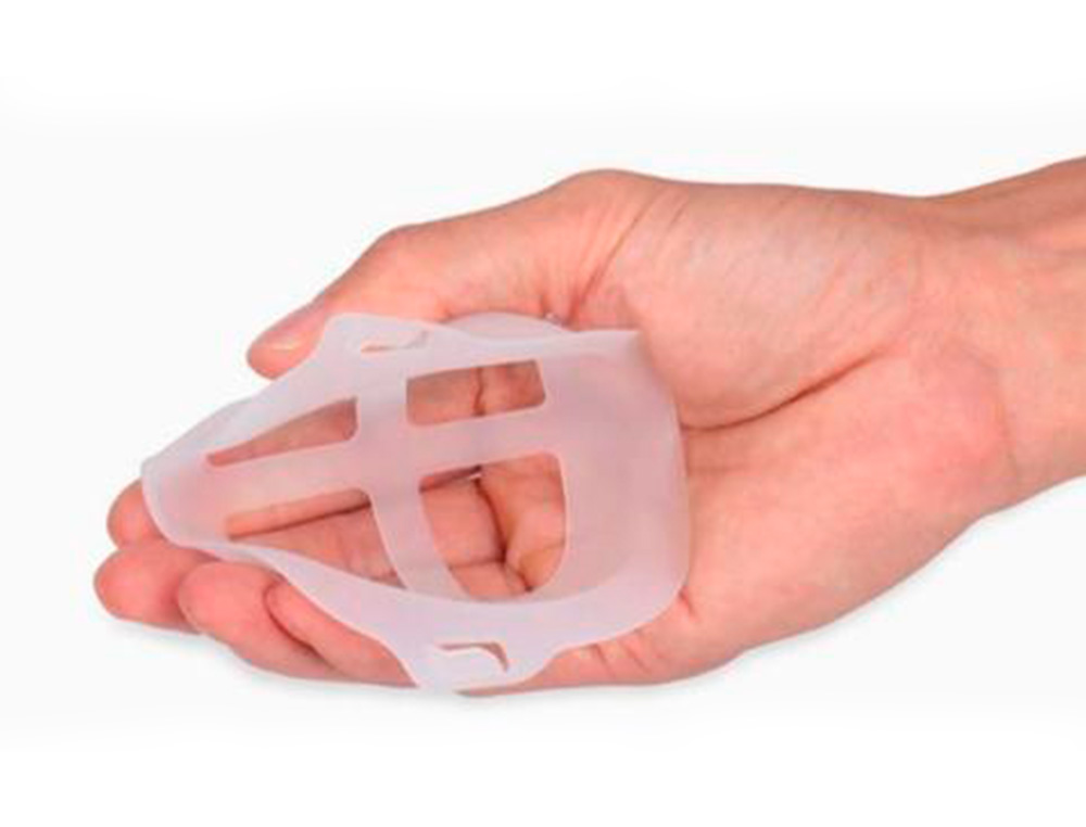 COQUE SUPPORT DE MASQUES CEPAP LA COURONNE             POLYETHYLENE BASSE DENSITE    LAVABLE ET REUTILISABLE