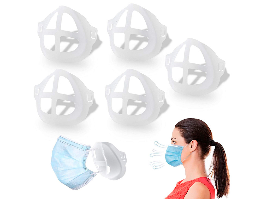 COQUE SUPPORT DE MASQUES CEPAP LA COURONNE             POLYETHYLENE BASSE DENSITE    LAVABLE ET REUTILISABLE