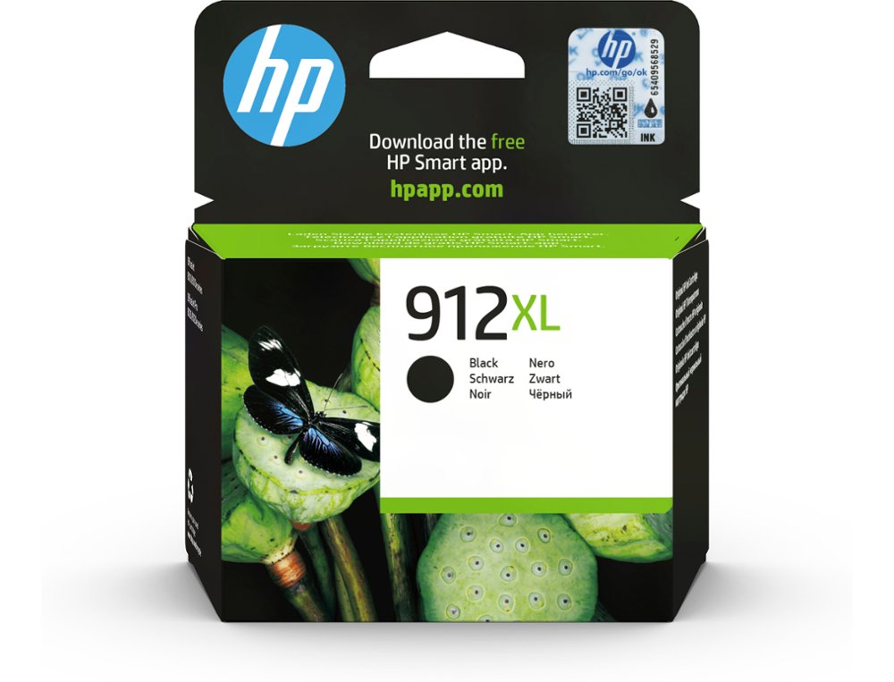 CARTOUCHE ENCRE HP 912XL 8010 / 8020 / 8035 COULEUR NOIR 825 PAGES