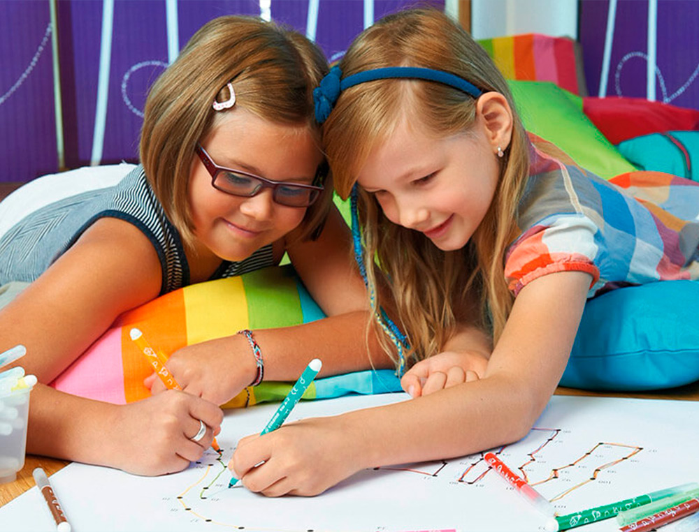 RECHARGE SCHOOLPACK FEUTRE DE COLORIAGE STABILO TRIO A-Z ENCRE LAVABLE POINTE MOYENNE 12 UNIT BL CIEL BE15/278-37811