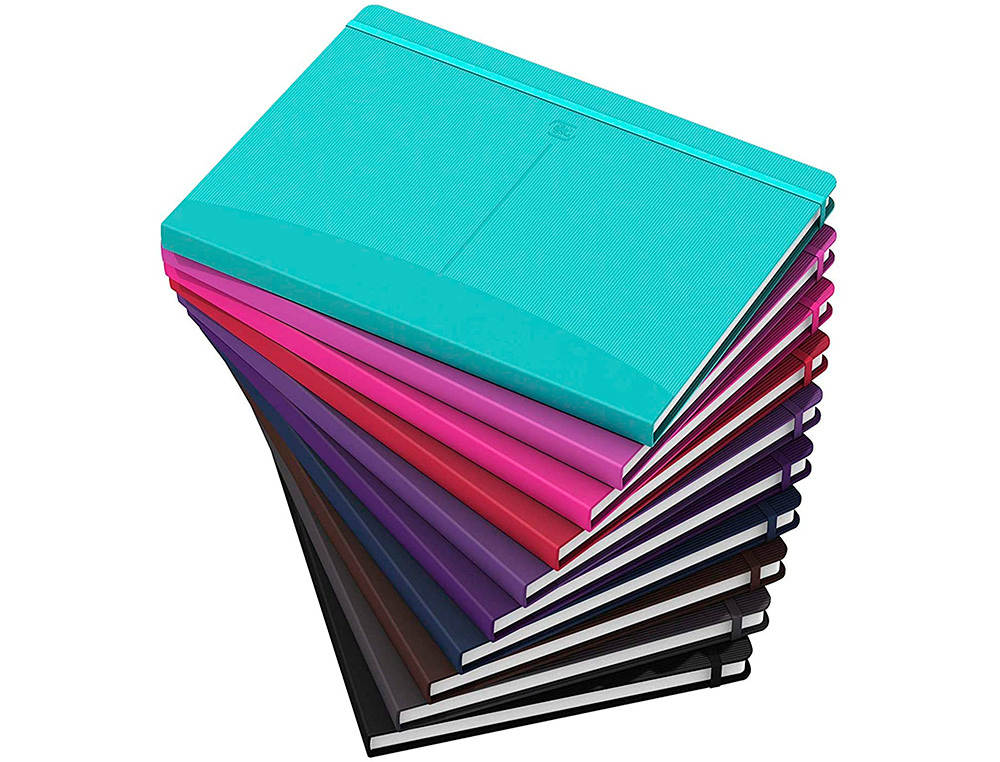 CARNET OXFORD OFFICE SIGNATURE BROCHURE DIMENSION A5 160 PAGES 90G Q5 ASSORTI 10 COULEURS