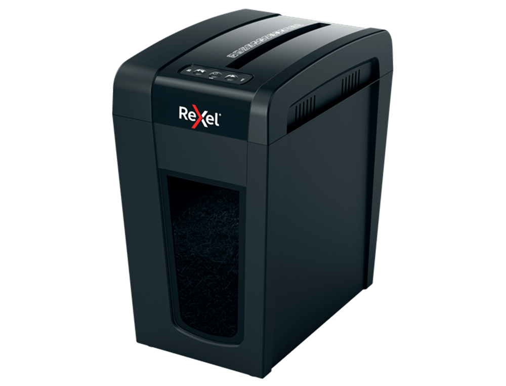 DESTRUCTEUR REXEL SECURE X10-S L P4 COUPE CROISEE 4X28MM DETRUIT 10 F INSERTION MANUELLE 18L 204X355X351MM