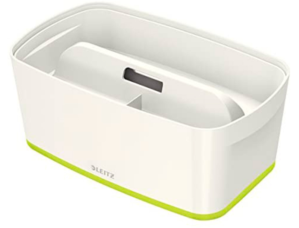 BAC RANGEMENT LEITZ MYBOX FORMAT A5 5L 318X128X3191MM BLANC VERT