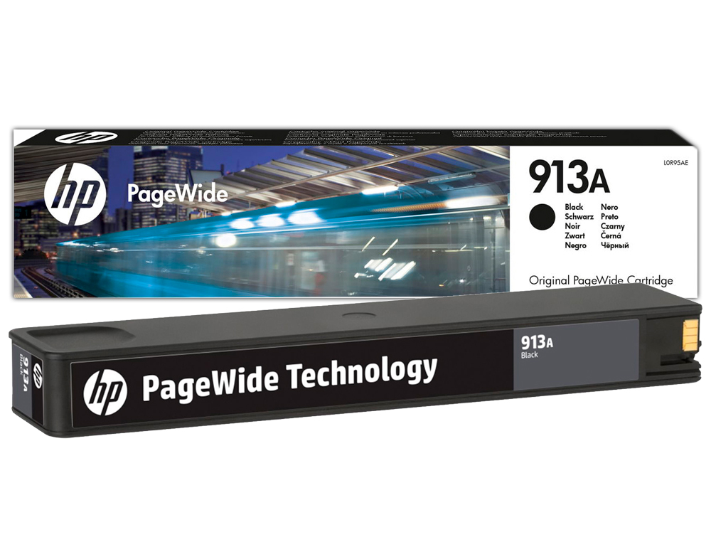 CARTOUCHE HP 913A JET D'ENCRE L0R95A COULEUR NOIR 3500P