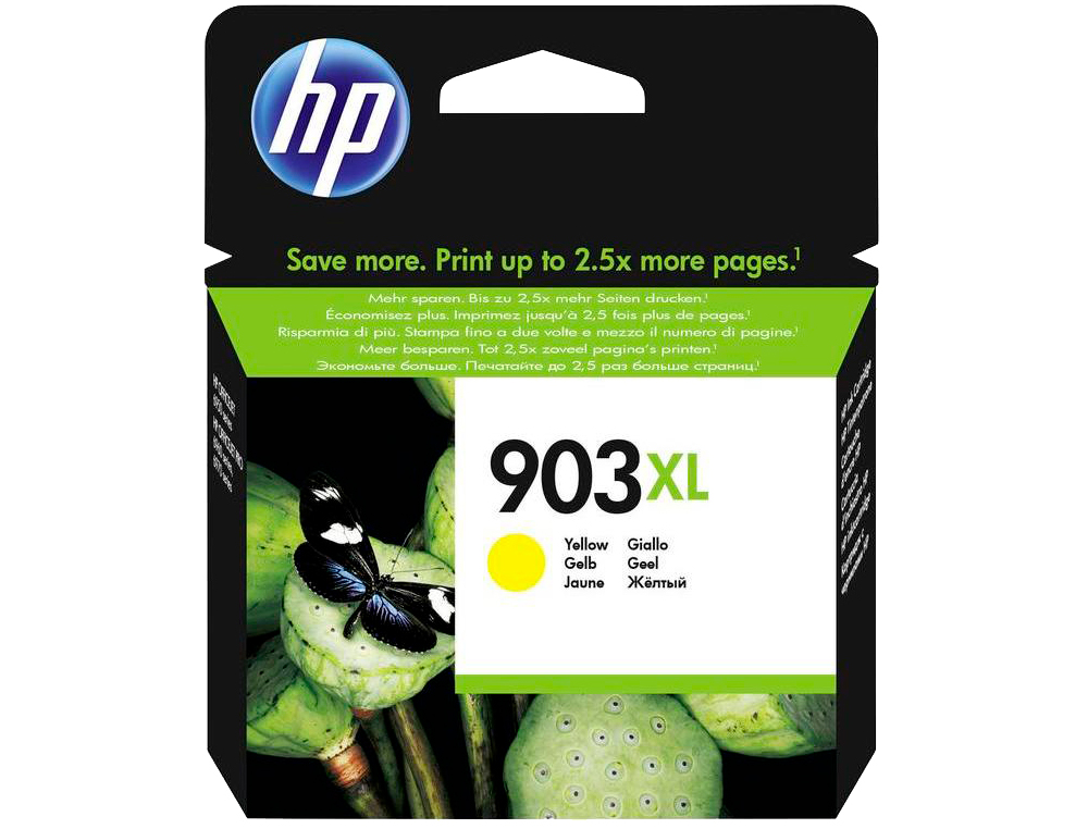 CARTOUCHE HP 903XL JET D'ENCRE T6M11AE COULEUR JAUNE 825P