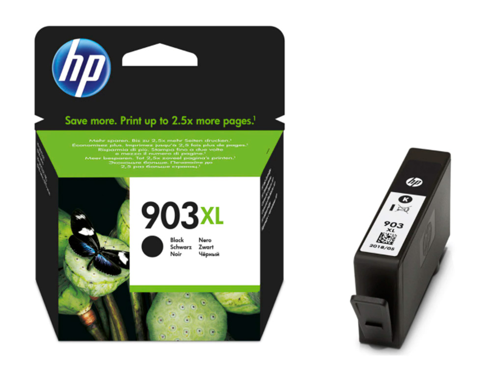CARTOUCHE HP 903XL JET D'ENCRE T6M15AE COULEUR NOIR 800P