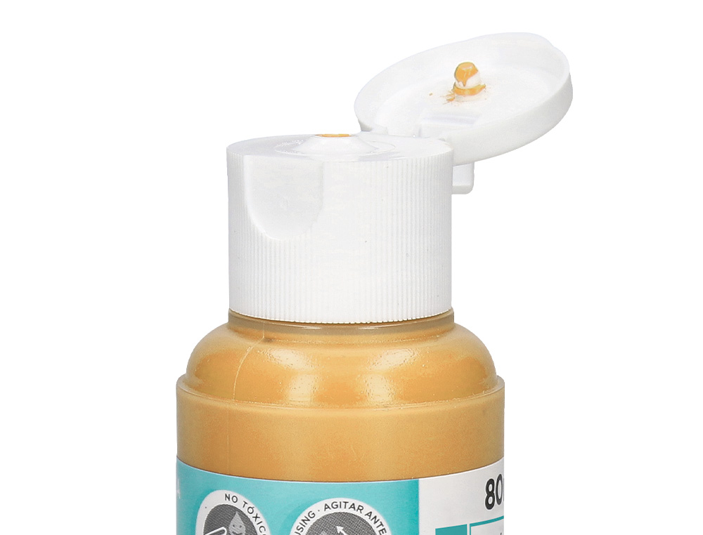 PEINTURE ACRYLIQUE LIDERPAPEL COLORIS CHAIR BOUTEILLE 80ML