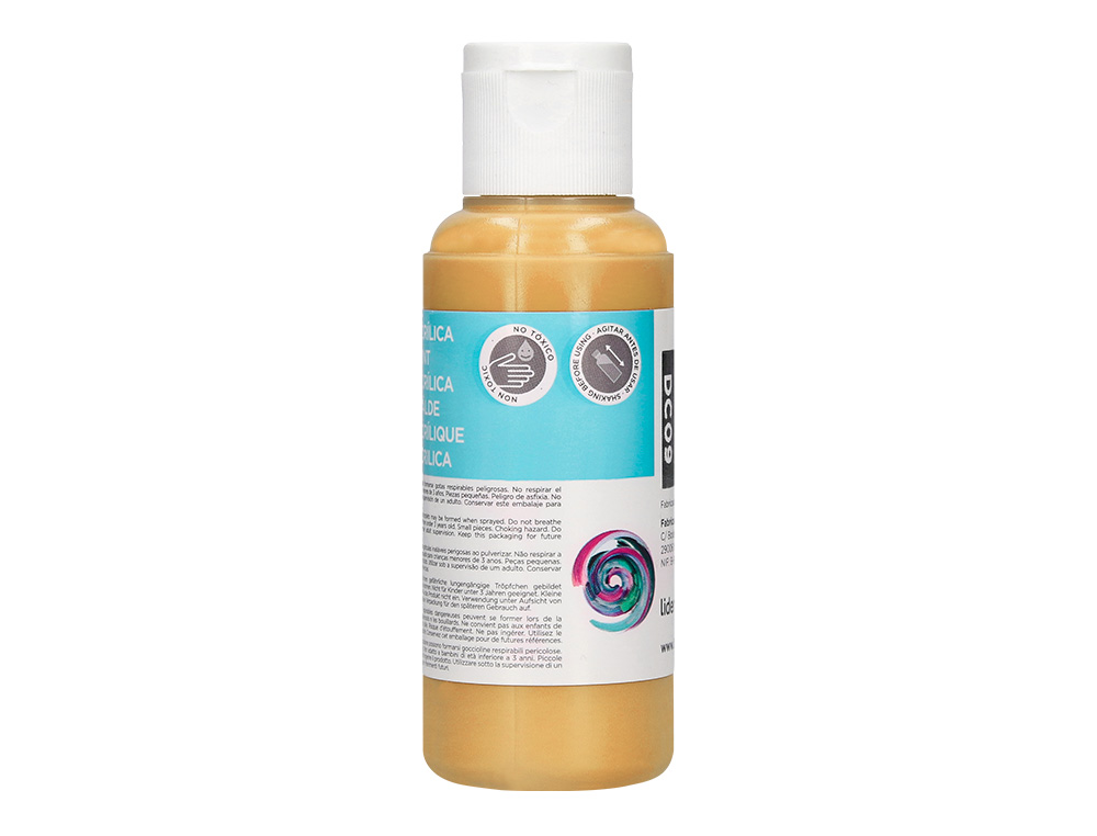 PEINTURE ACRYLIQUE LIDERPAPEL COLORIS CHAIR BOUTEILLE 80ML