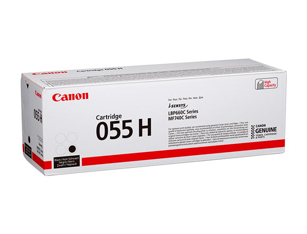 TONER CANON 055H HC COULEUR NOIR 7600 PAG