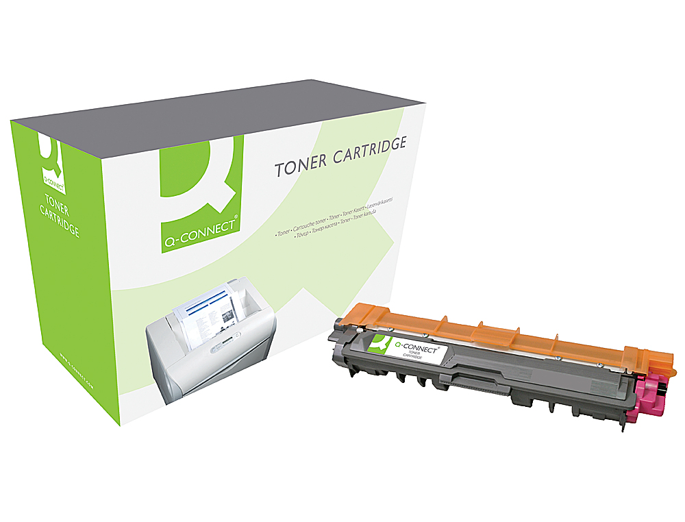 TONER Q-CONNECT COMPATIBLE BROTHER TN241M POUR HL3140CW 3150 3170CDW DCP9020CDW MFC9140CDN 9330 9340CDW MAGENTA 1400P