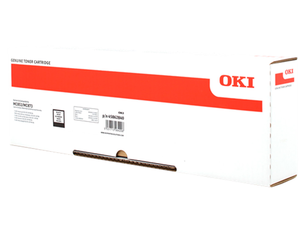 CARTOUCHE LASER OKI MC853/873 COULEUR NOIR 7000 PAG
