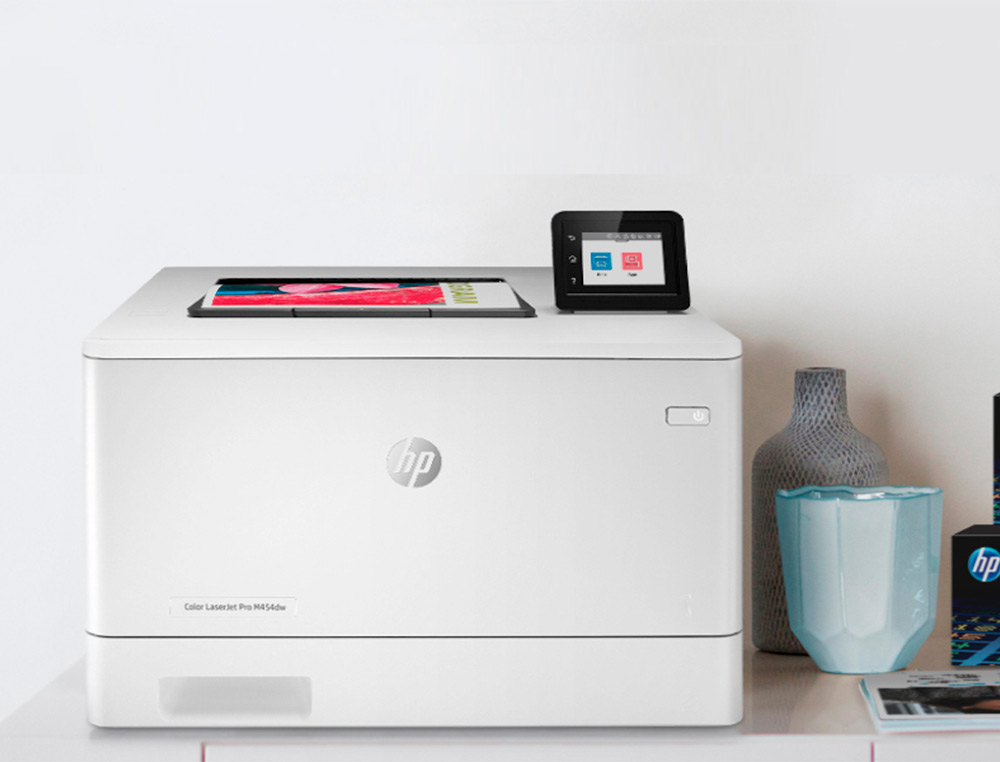 IMPRIMANTE  HP COULEUR LASERJET PRO M454DW 28 PPM    USB WIFI ETHERNET