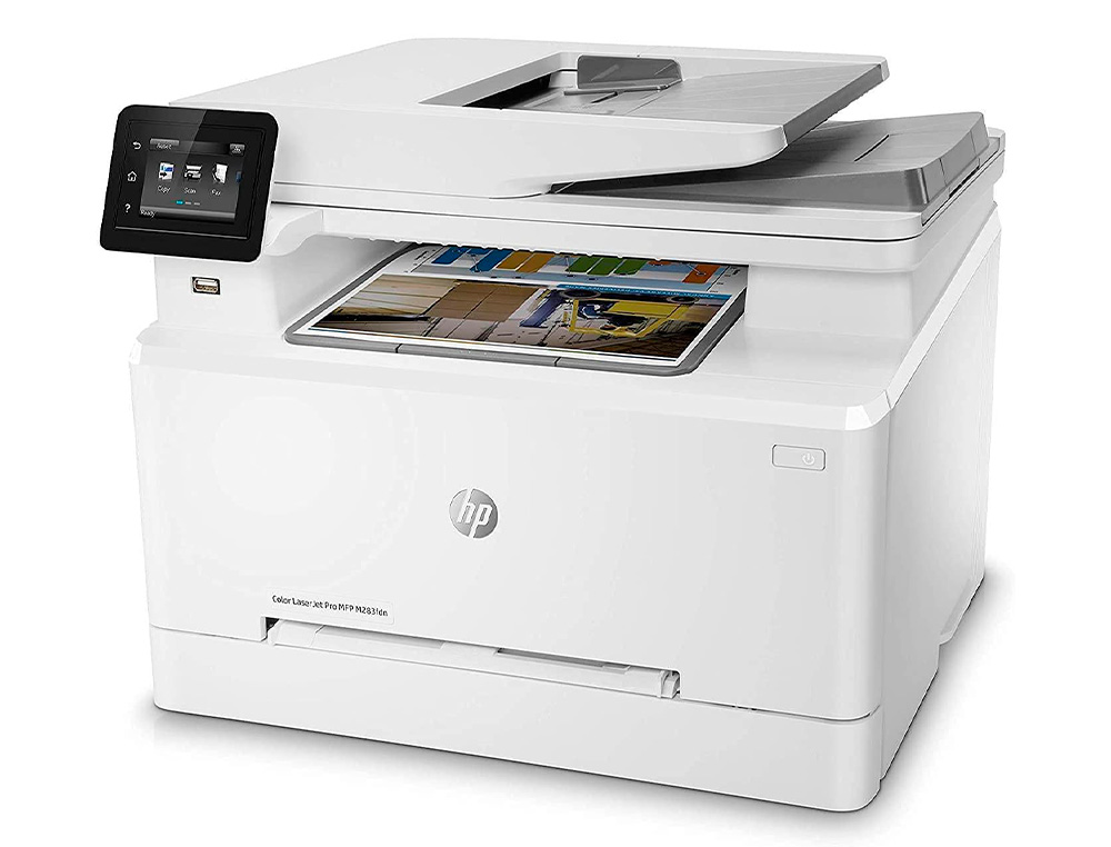 IMPRIMANTE MULTIFONCTION HP COULEUR LASERJET PRO MFP M283FDN DUPLEX RED 21 PPM 2 BANDEJAS 250 HOJAS SCANNER