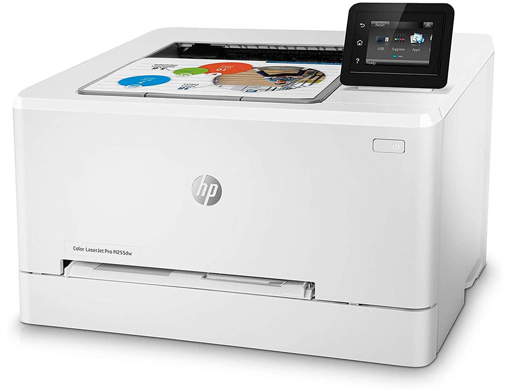 IMPRIMANTE HP COULEUR LASERJET PRO M255DW DUPLEX WIFI 22 PPM BAC 250 FEUILLES