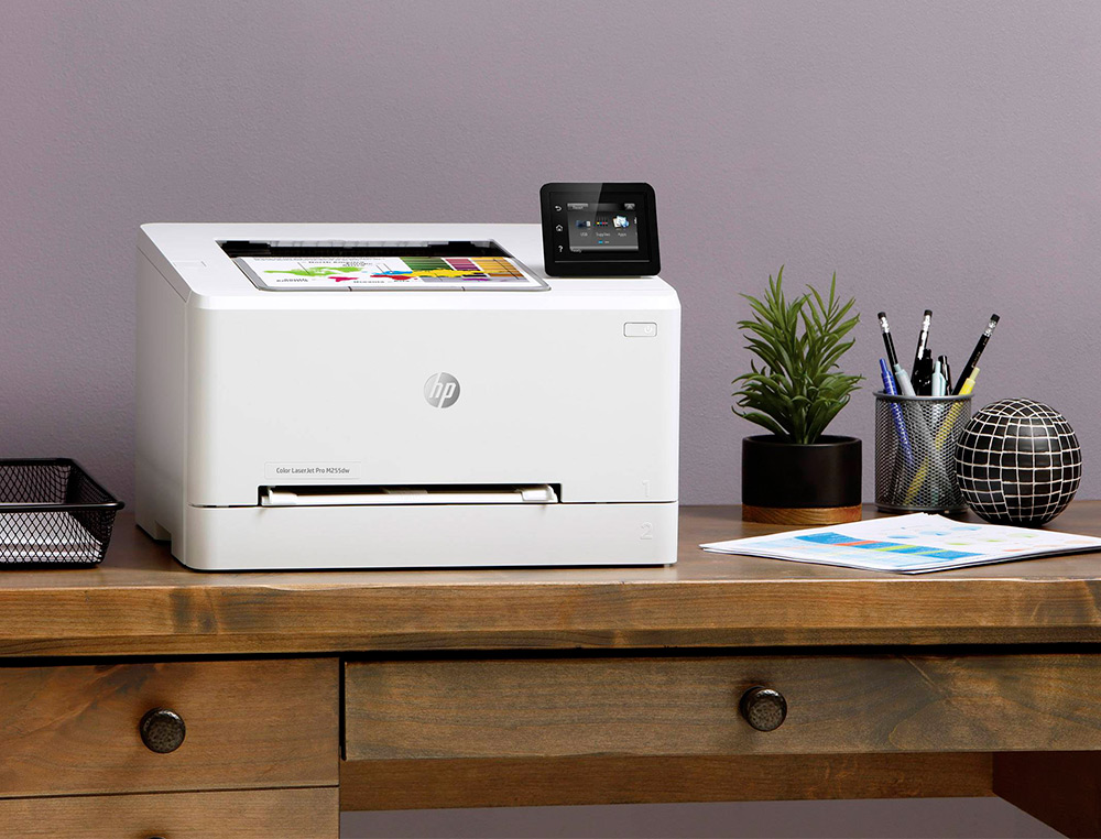 IMPRIMANTE HP COULEUR LASERJET PRO M255DW DUPLEX WIFI 22 PPM BAC 250 FEUILLES