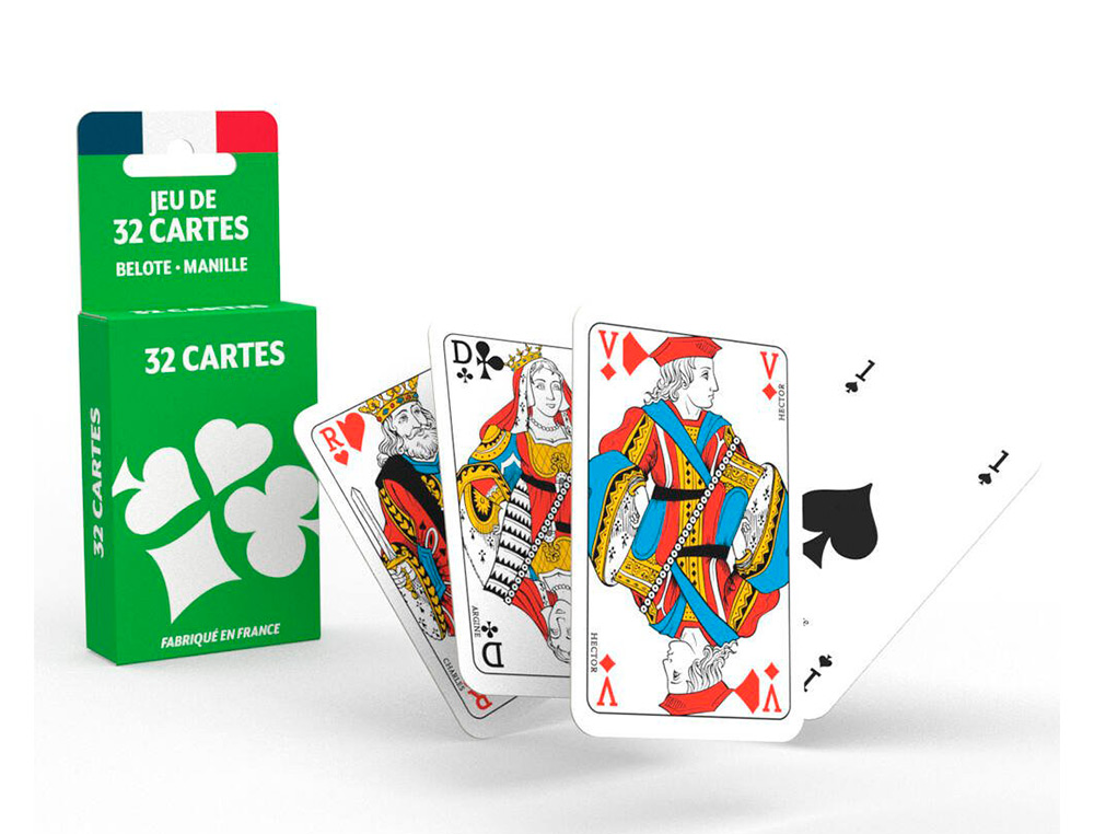 JEU DE 32 CARTES CARTAMUNDI BASIC ECOPACK