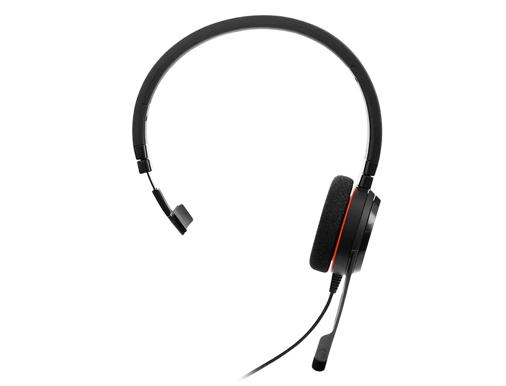 CASQUE FILAIRE JABRA EVOLVE 20 MONO MS USB CONNECTION BLUETOOTH