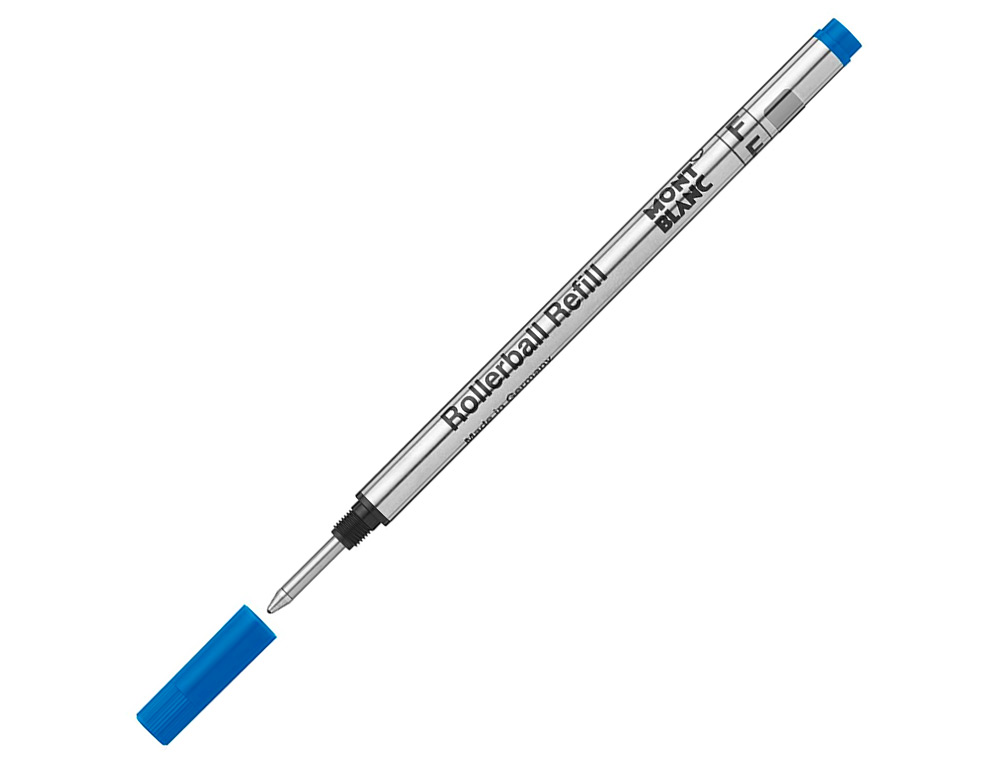 RECHARGE ROLLER CARPENTRAS TYPE MONT BLANC BLEU. BLISTER DE 2