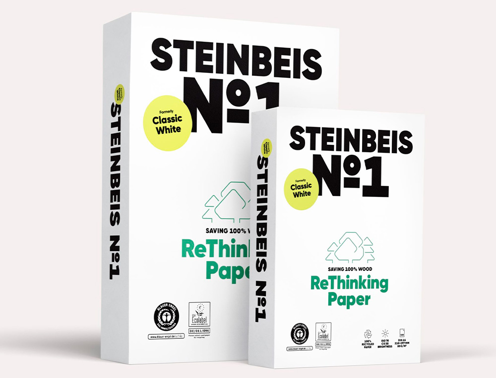 PAPIER STEINBEIS RECYCLE MULTIFONCTION N 1 - 80 GR A4
