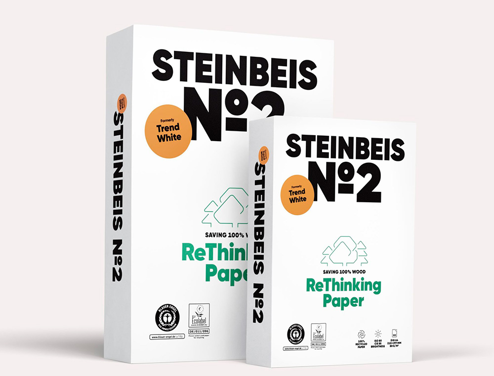 PAPIER STEINBEIS RECYCLE MULTIFONCTION N 2 - 80 GR A3 BLANC