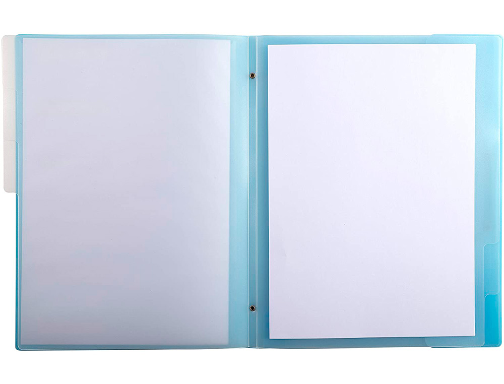 TRIEUR EXACOMPTA POLYPROPYLENE 3 RABATS CHROMALINE PASTEL 6 COMPARTIMENTS