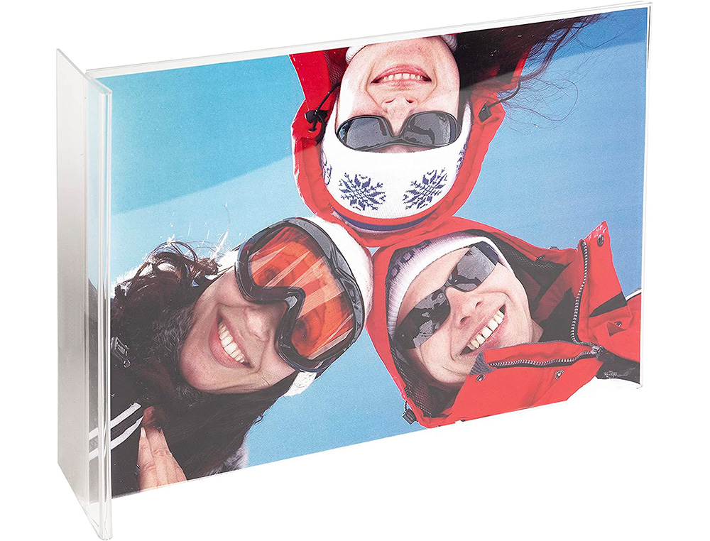 PORTE VISUEL EXACOMPTA A6 DROIT VERTICAL CRISTAL