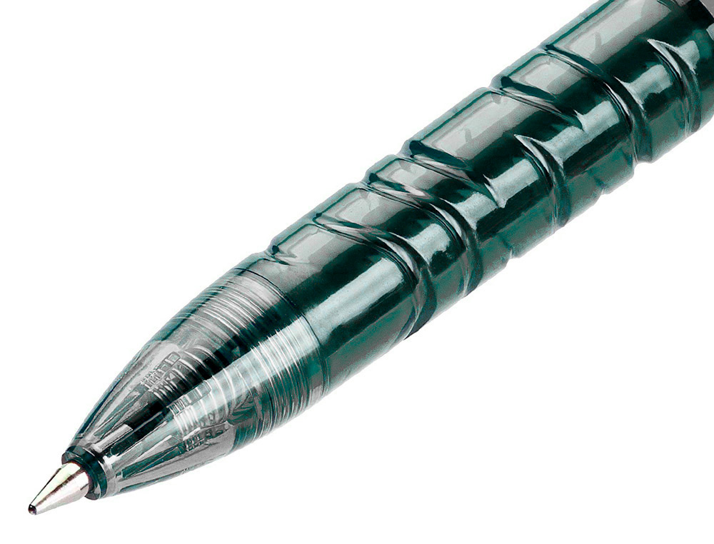 STYLO-BILLE PILOT B2P ECOBALL BEGREEN RETRACTABLE RECHARGEABLE. POINTE MOYENNE. COLORIS VERT