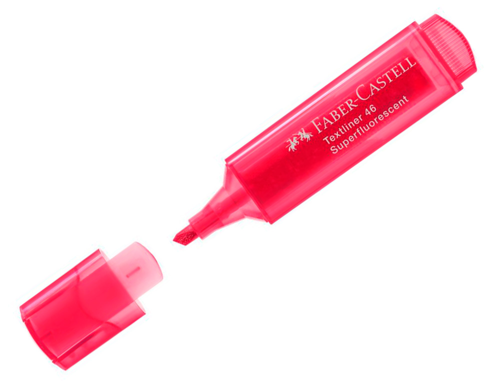 SURLIGNEUR FABER CASTELL TEXTLINER TL 46 METALLIC ROUGE