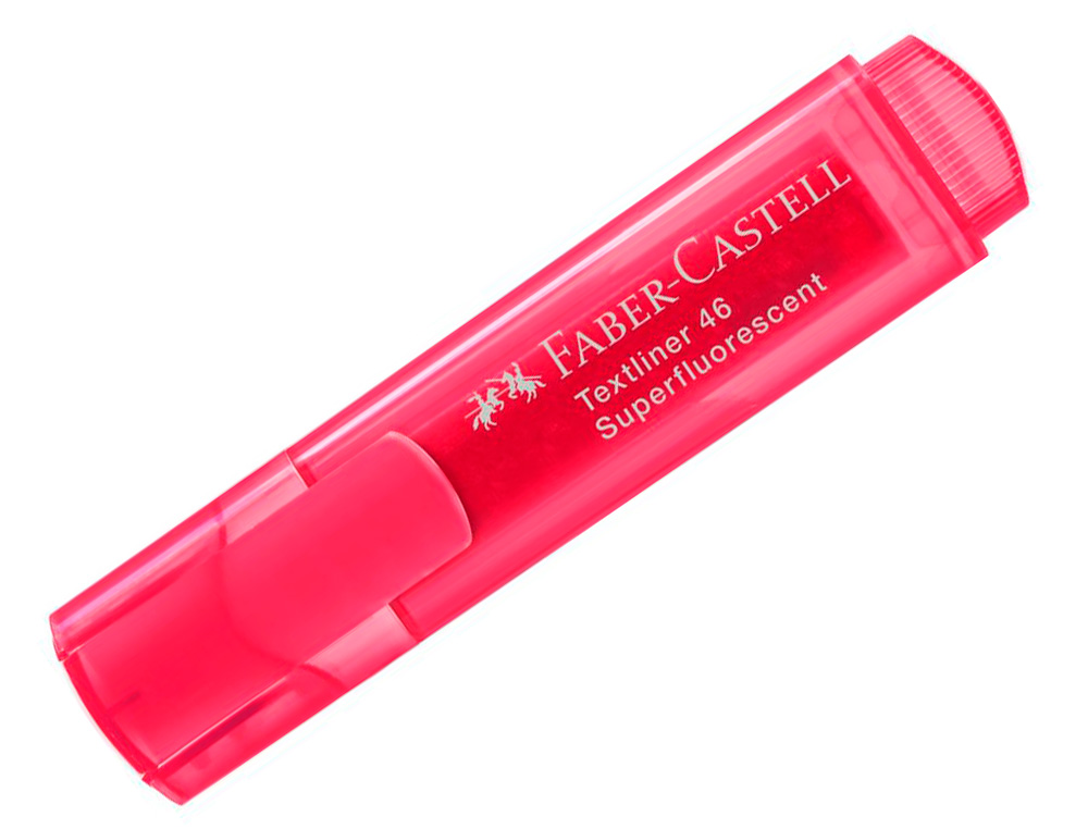 SURLIGNEUR FABER CASTELL TEXTLINER TL 46 METALLIC ROUGE