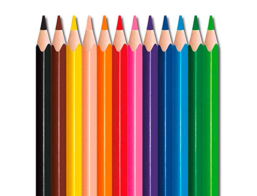 CRAYONS DE COULEURS MAPED STRONG ULTRA-R SISTANTS TUBE M TAL POCHETTE DE 12