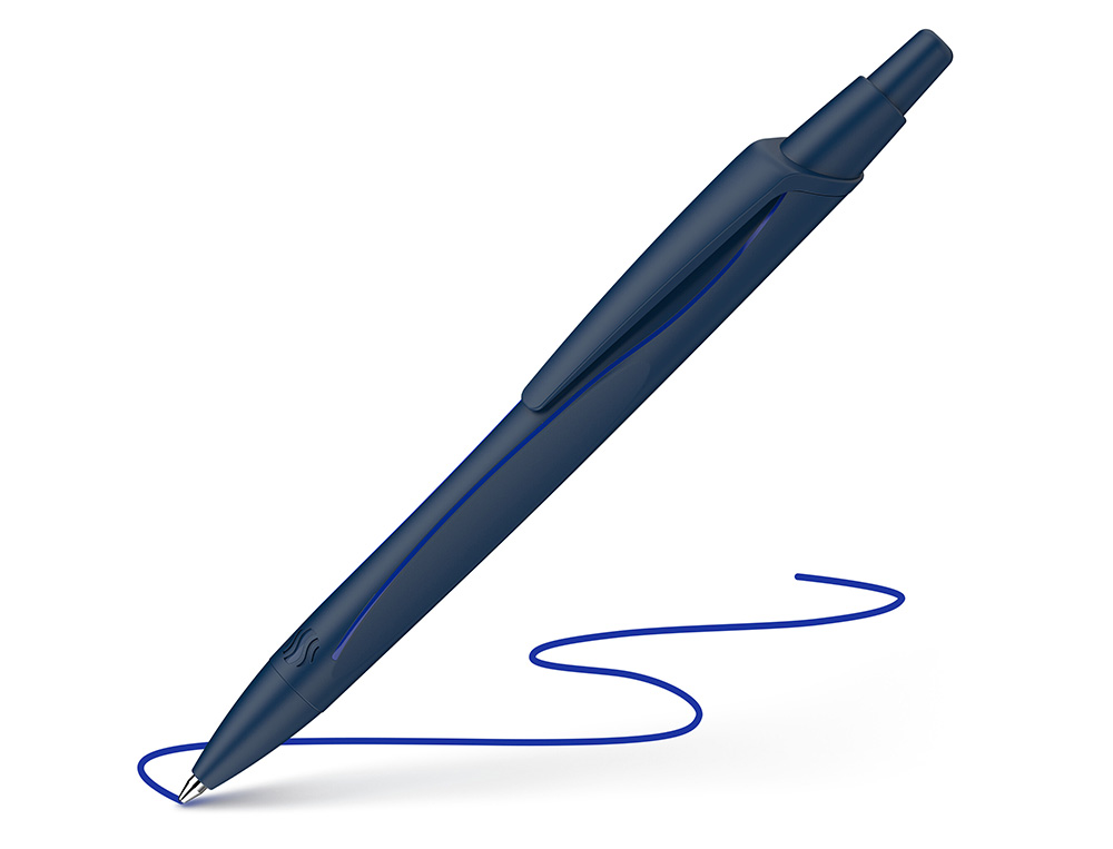 STYLO A BILLE SCHNEIDER RECO BLEU RECHARGE ECO 725M ECRITURE BLEU