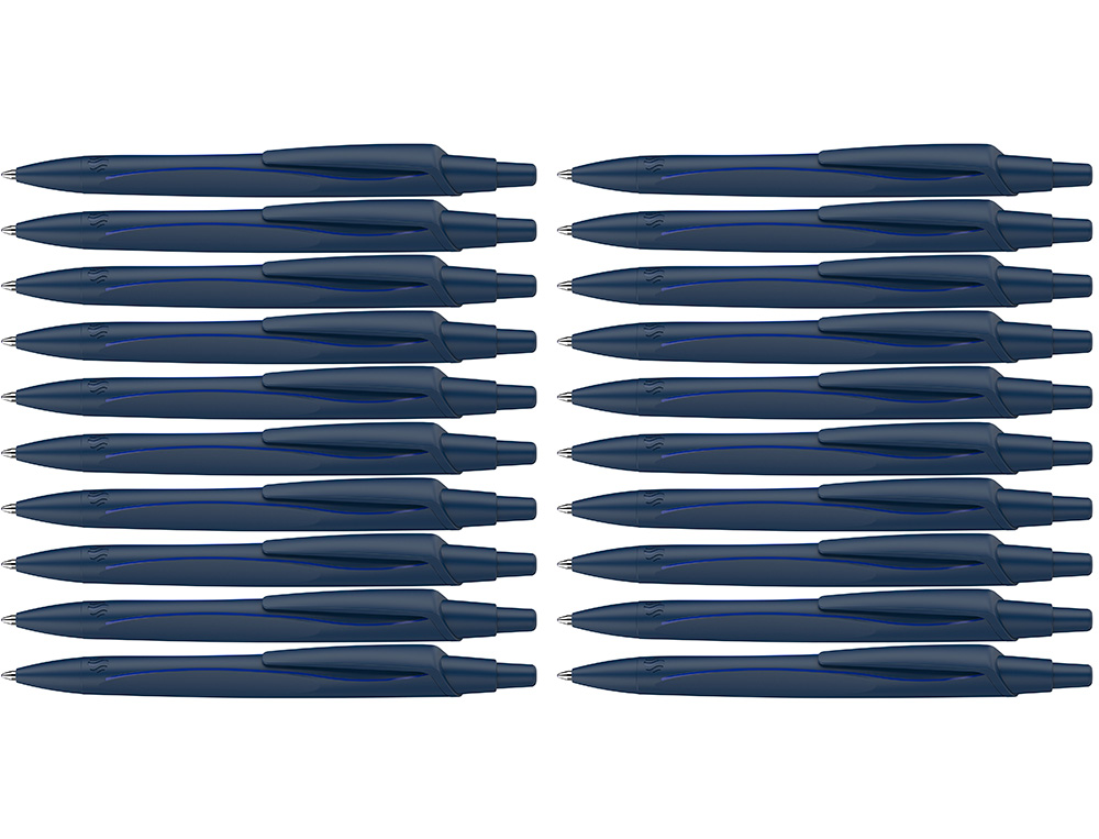 STYLO A BILLE SCHNEIDER RECO BLEU RECHARGE ECO 725M ECRITURE BLEU
