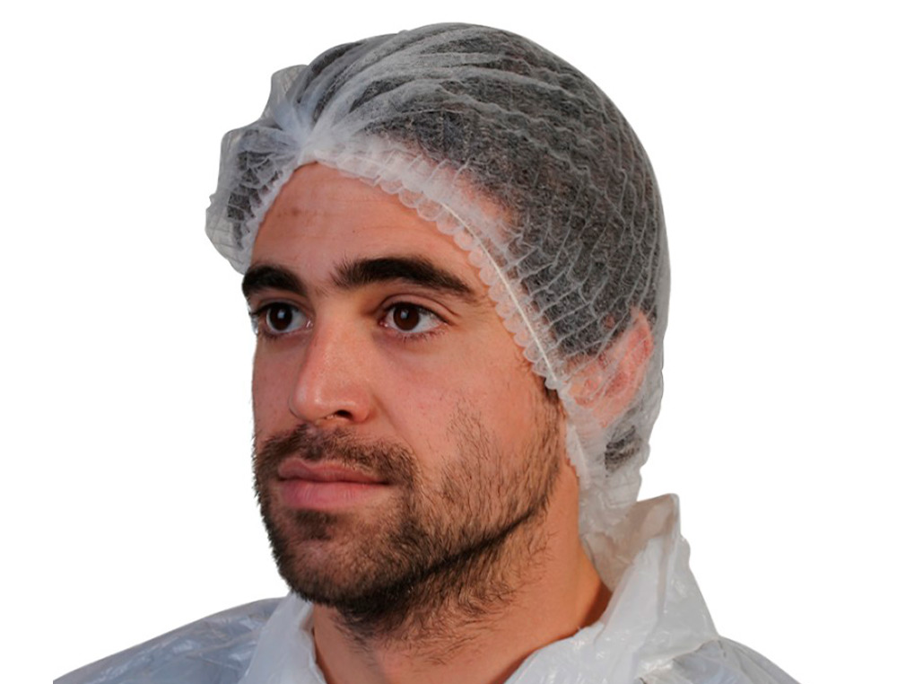 CHARLOTTE A CLIP COLDIS BLANCHE POLYPROPYLENE NON     TISSE BOITE DE  100 UNITES