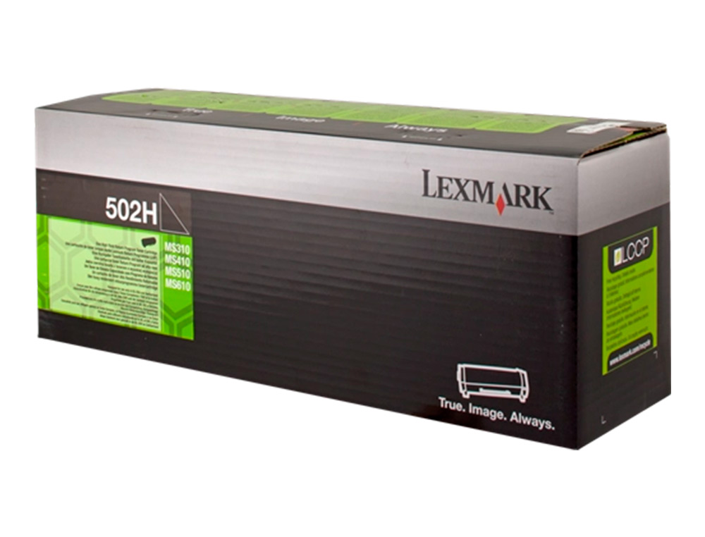 TONER LASER LEXMARK 50F2H00 LRP H.C 5KáNOIR