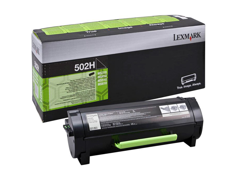 TONER LASER LEXMARK 50F2H00 LRP H.C 5KáNOIR